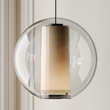 Bel Occhio Pendant: Elegant Lighting Solution 3D model image 1 