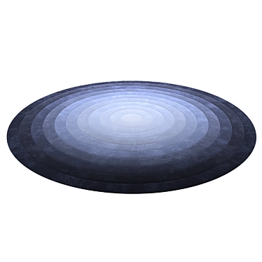 Elegant Gradient Rug 3D model image 1 