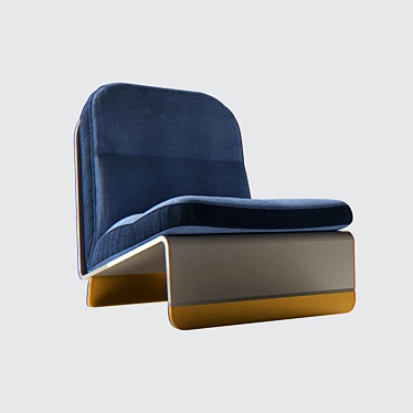 Modern Baxter Greta Chair: Sleek and Stylish Design 3D model image 1 