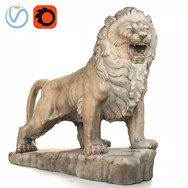 Lion statue