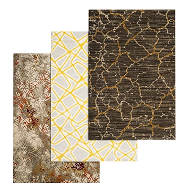 Luxury Carpet Set: High-Quality Textures & Multiple Variations 3D model image 1 