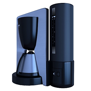 Bosch ComfortLine TKA6A683: Stylish and Compact Drip Coffee Maker 3D model image 1 