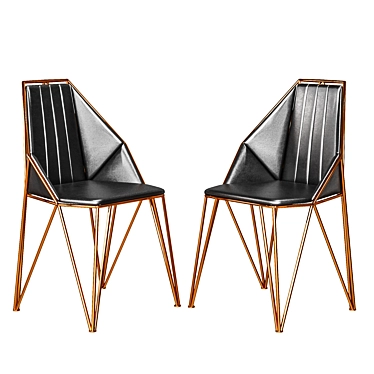 Stylish 4union Chair: Comfort Meets Design 3D model image 1 