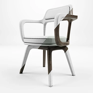 Italian Luxury: GEORGWTTI Chair 3D model image 1 