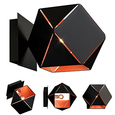 Welles Wall Sconce: Sleek Illumination Solution 3D model image 1 