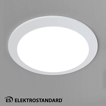 Title: Om 24W 4200K Recessed LED Downlight 3D model image 1 