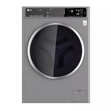 LG F14U1JBS6 600mm Washing Machine 3D model image 1 