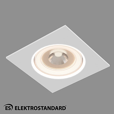 LED Recessed Downlight 6W White 3D model image 1 