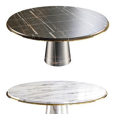 Sleek & Modern CASA Oliver Table 3D model image 1 