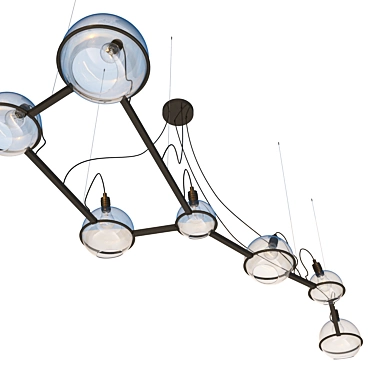 Stunning "Ursa Major" Chandelier 3D model image 1 