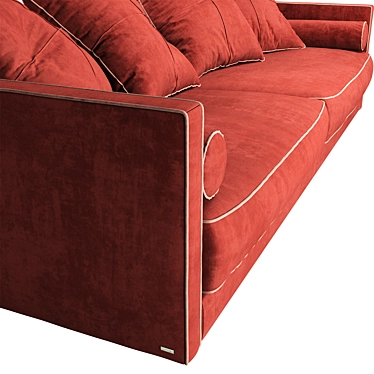 Comfort and Style Combined: Vogue Sofa 3D model image 1 