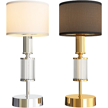 Elegant Laciness Table Lamp 3D model image 1 