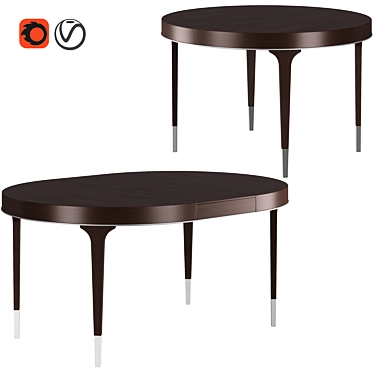 Dantone Home Grand Classic Round Dining Table