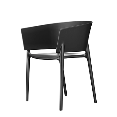 Vondom Africa: Sleek Armchair 3D model image 1 