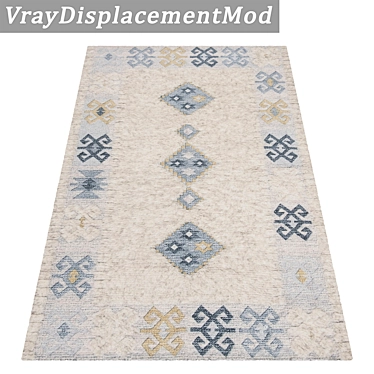 High-Quality Carpet Set 3D model image 1 