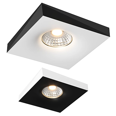 Miriade Lightstar: Sleek Recessed Spotlights 3D model image 1 