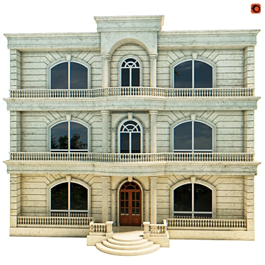 Luxury Dream Home 3D model image 1 