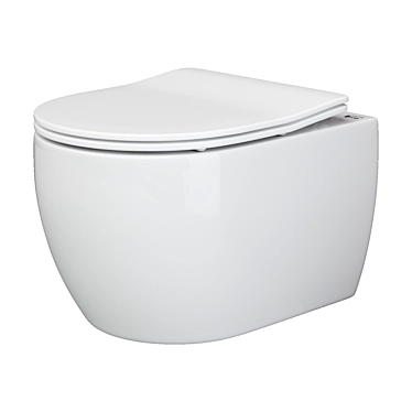 Ceramica Nova Play Wall-Hung Toilet 3D model image 1 