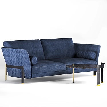 Cosmo Circle Sofa Set: Modern, Stylish, and Versatile 3D model image 1 