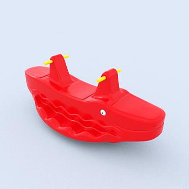 Croco Fun Seesaw 3D model image 1 