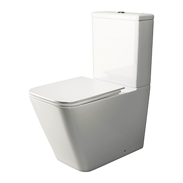 Ceramica Nova X-Cube 3D Floorstanding Toilet 3D model image 1 