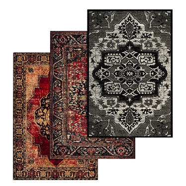 Luxury Carpet Set: High-Quality Textures for Stunning Renders 3D model image 1 