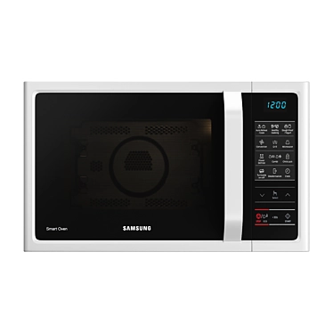 Samsung MC28H5013AW Microwave: Sleek Design, Versatile Cooking 3D model image 1 