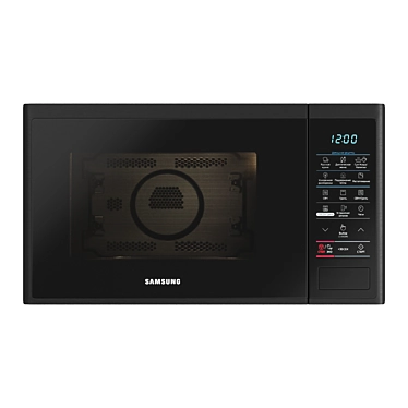 Sleek Samsung Microwave MG23J5133AK 3D model image 1 