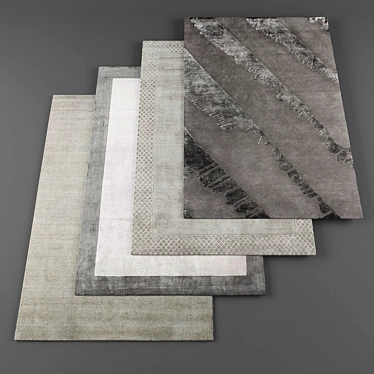 Luxury Collection: Serge Lesage Rugs 3D model image 1 