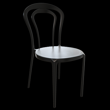 Elegant Caffe Chair - Calligaris 3D model image 1 