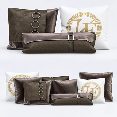 Luxury Designer Pillows from Vittoria Frigerio 3D model image 1 