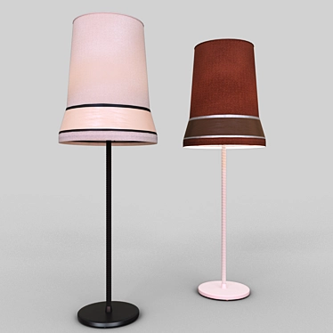 Contardi Audrey Floor Lamp 3D model image 1 