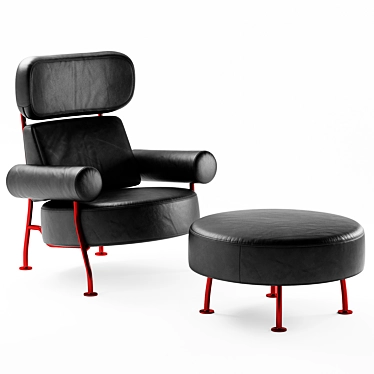 Ligne Roset Astair armchair and puff