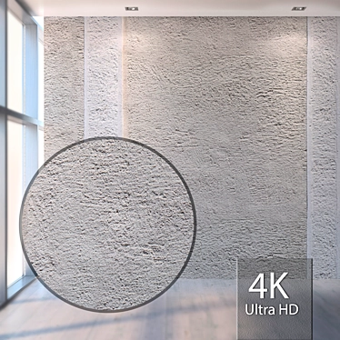 Seamless Stucco Texture Kit 3D model image 1 