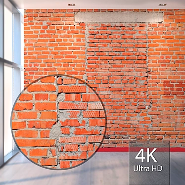 Title: Seamless Blocked Wall Texture 3D model image 1 