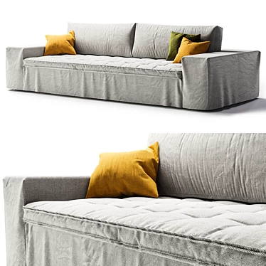 Poliform Airport Sofa 3D model image 1 