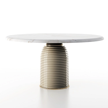 Gordon Dining Table: Luxurious & Functional 3D model image 1 