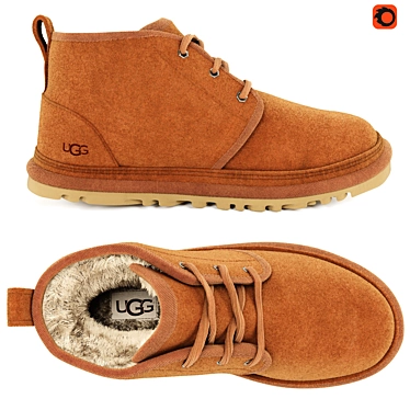 UGG Corona Renderer Shoe 3D model image 1 