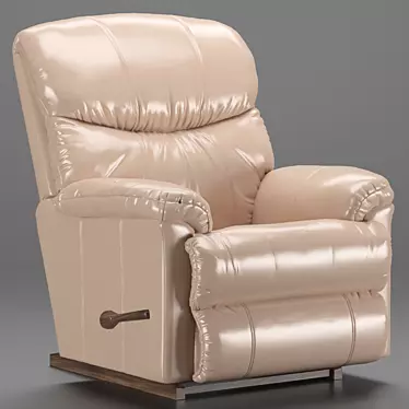 Cozy Comfort Recliner Sofa 3D model image 1 