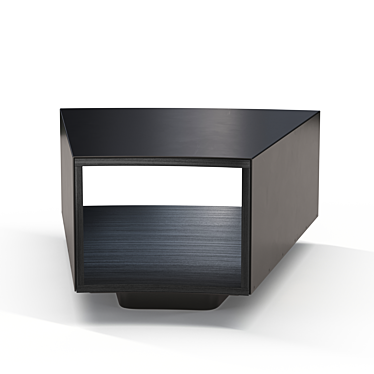 Minimalistic Amber Table by Minotti (Size 68) 3D model image 1 