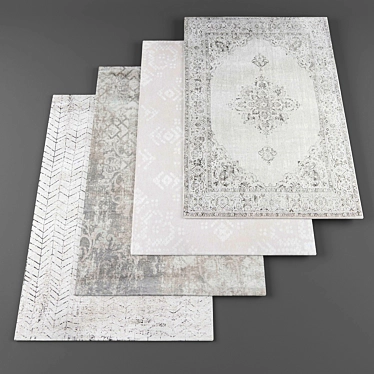 Elegant Louis de Poortere Rugs 3D model image 1 