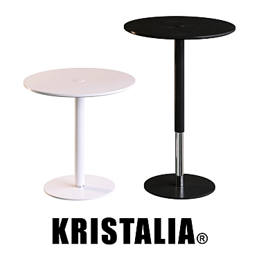 Round cofee table | Kristalia