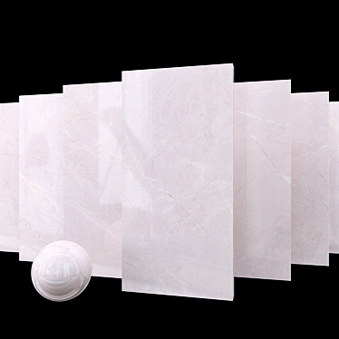 Marble Alanya Gray: Multitexture Set 3D model image 1 