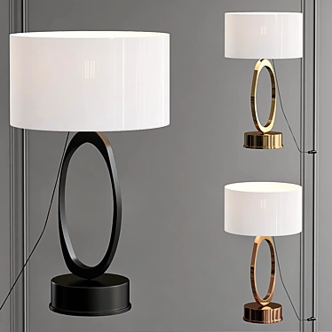 Elegant Stella Table Lamp 3D model image 1 