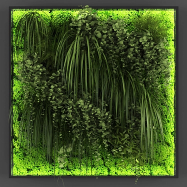 Poly Vertical Garden Kit 3D model image 1 