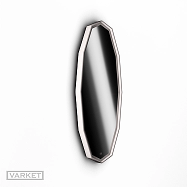 Smart Light Mirror: Varket Nimbus Elipse 3D model image 1 