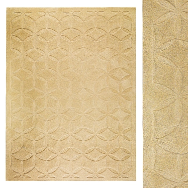 Luxury Upholstered Carpet 3D model image 1 