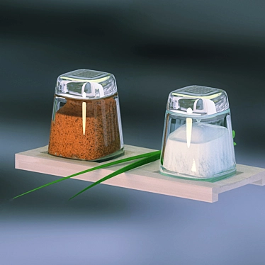 Decorative Kitchen Pepper Shaker 3D model image 1 