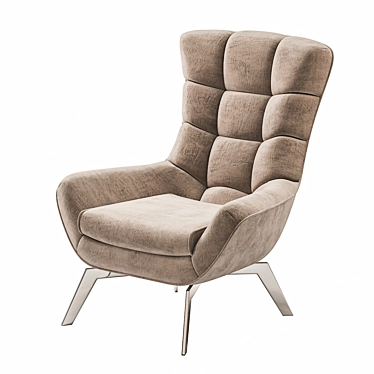 Luxurious Simpo Merlyn Armchair 3D model image 1 