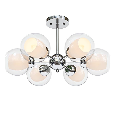 Stunning Vivien Ceiling Chandelier 3D model image 1 